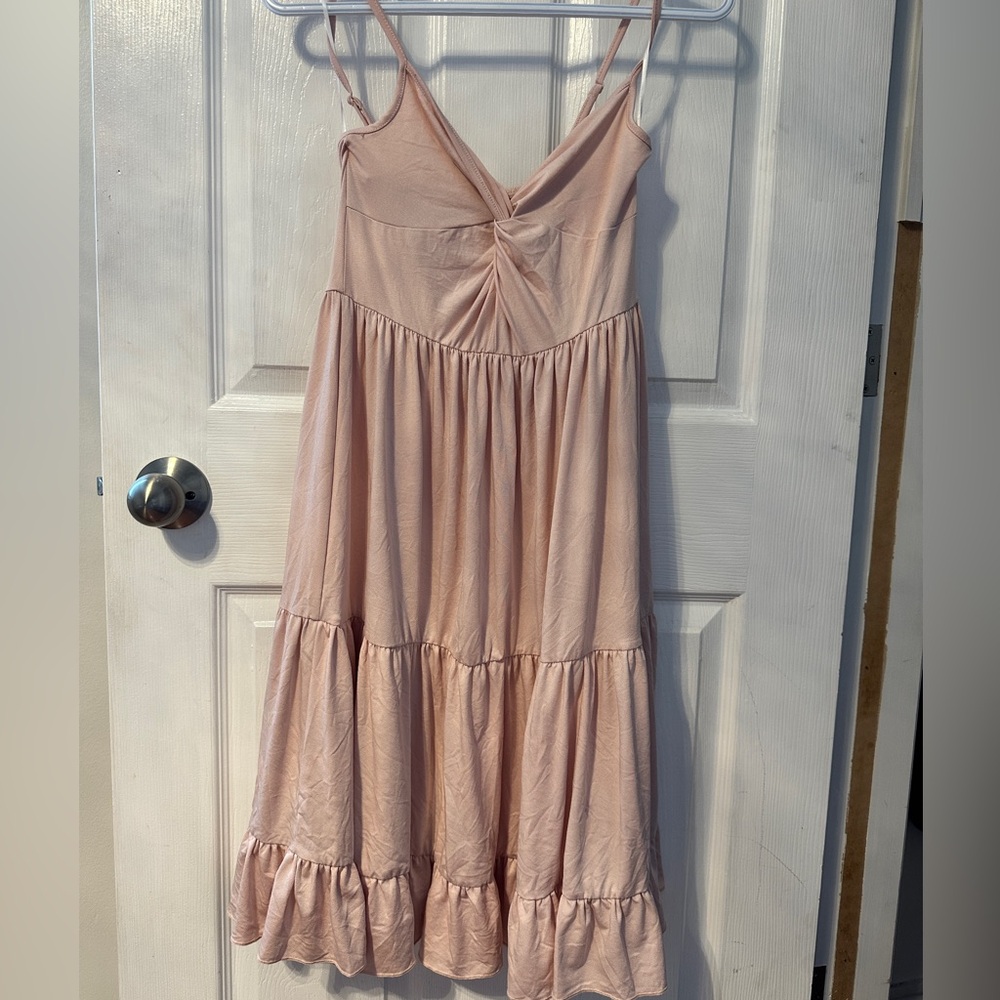 Ardene Blush Pink Spaghetti strap Dress